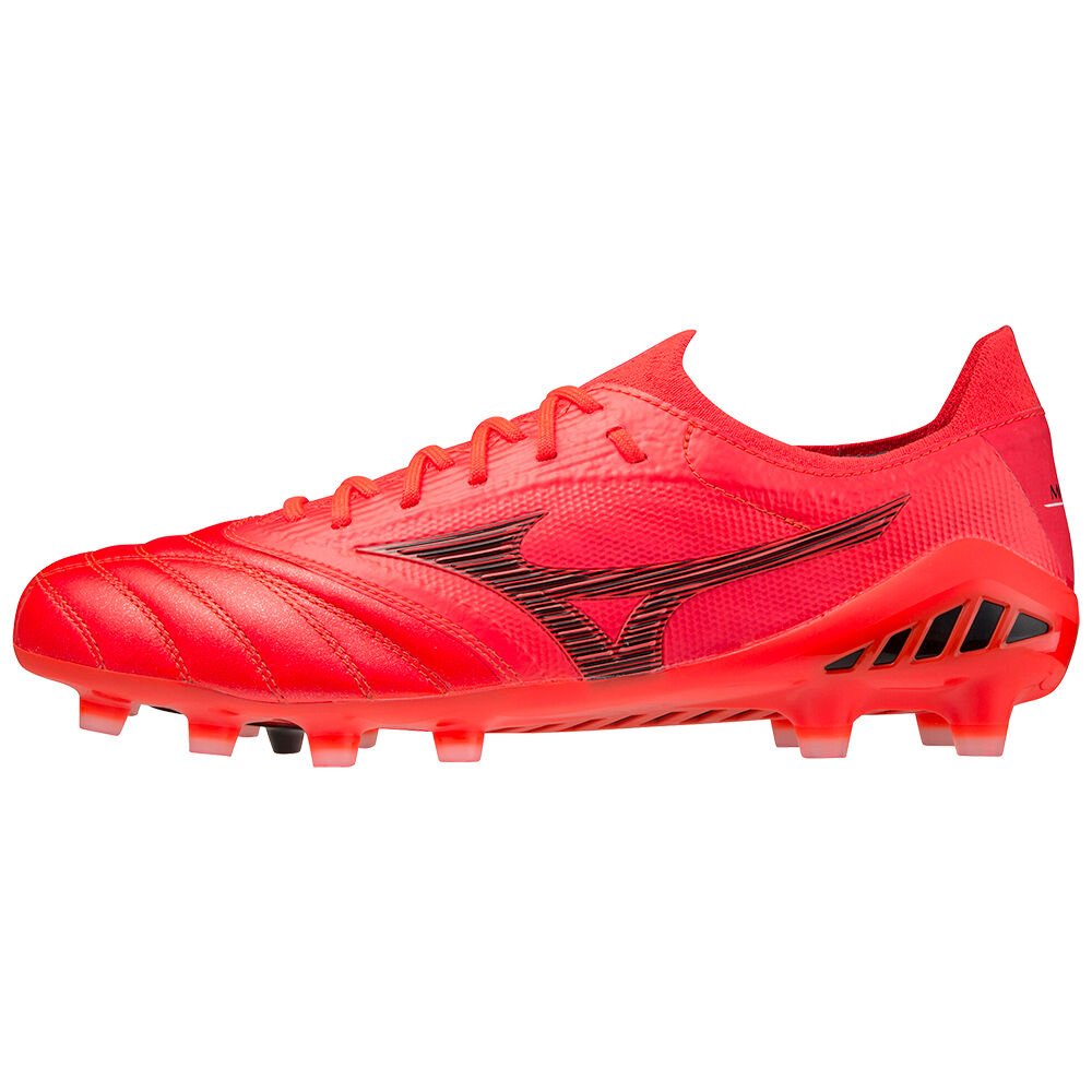 Damske Kopačky Mizuno Morelia Neo III Beta Japan Červené/Čierne Vypredaj JDNC49875